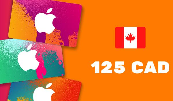 Apple iTunes Gift Card 125 CAD