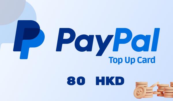 PayPal Wallet Top Up 80 HKD