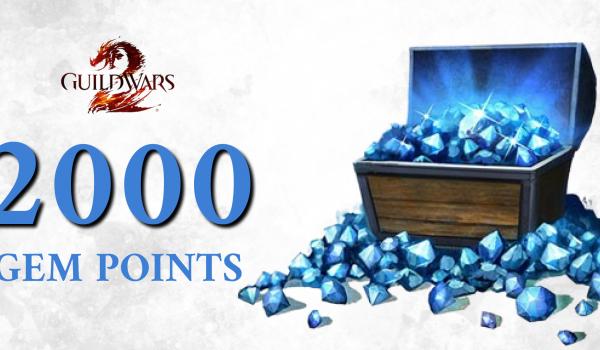 Guild Wars 2 GAMECARD 2000 Gems (PC)