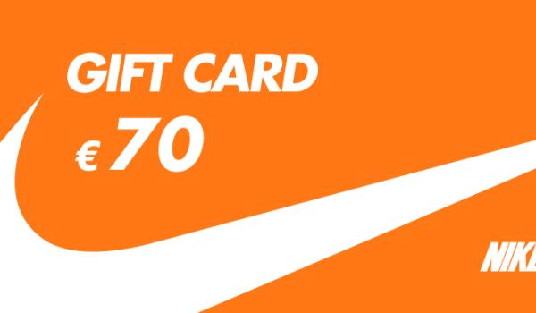 Nike Store Gift Card 70 EUR
