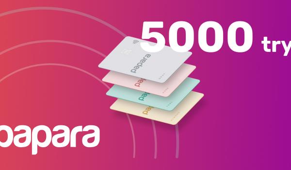 Papara Gift Card 5000 TRY