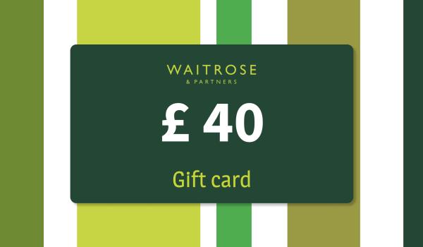 Waitrose Gift Card 40 GBP