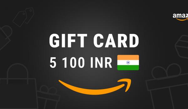 Amazon Gift Card 5100 INR
