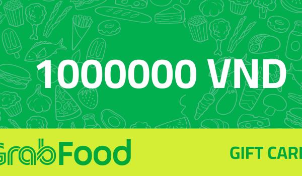 GrabFood Gift Card 1000000 VND