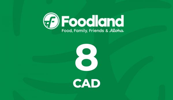 Foodland Gift Card 8 CAD