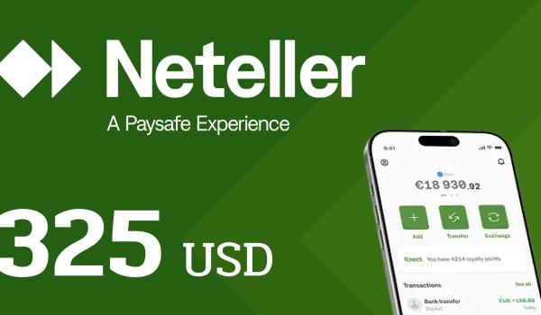 Neteller Gift Card 325 USD
