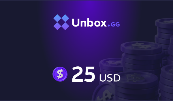 Unbox Gift Card 25 USD