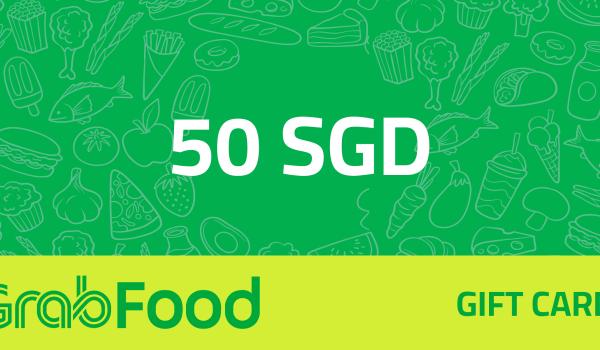 GrabFood Gift Card 50 SGD