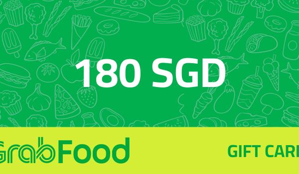 GrabFood Gift Card 180 SGD