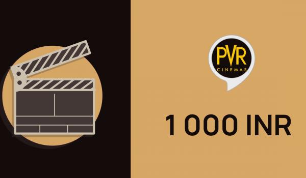 PVR Cinemas Gift Card 1000 INR
