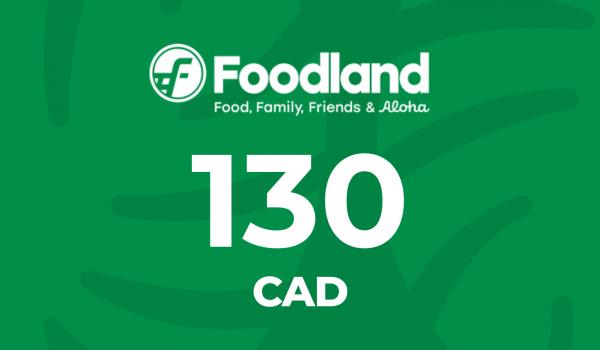 Foodland Gift Card 130 CAD