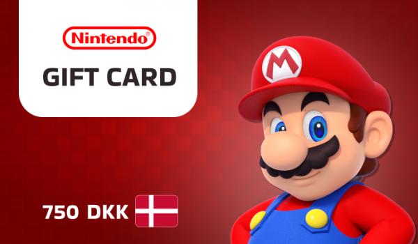 Nintendo eShop 750 DKK