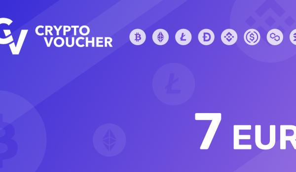 Crypto Voucher Gift Card 7 EUR