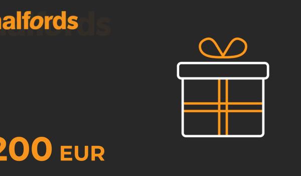 Halfords Gift Card 200 EUR