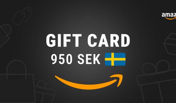 Amazon Gift Card 950 SEK