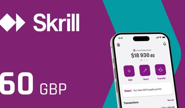 Skrill Gift Card 60 GBP