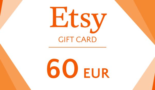 Etsy Gift Card 60 EUR