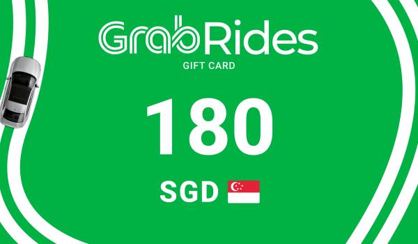Grab Rides Gift Card 180 SGD