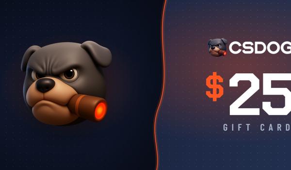 CSDOG Gift Card 25 USD