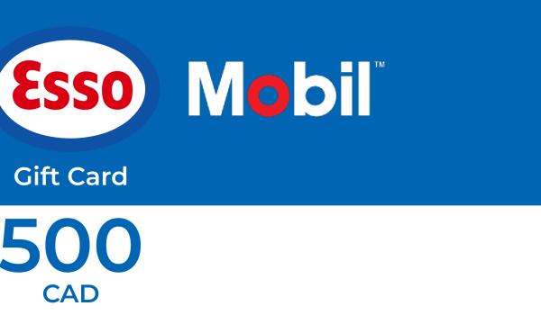 Esso and Mobil Gift Card 500 CAD