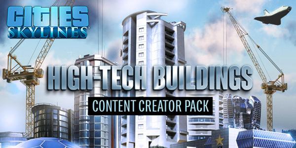Cities Skylines Content Creator Pack HighTech Buildings (DLC)