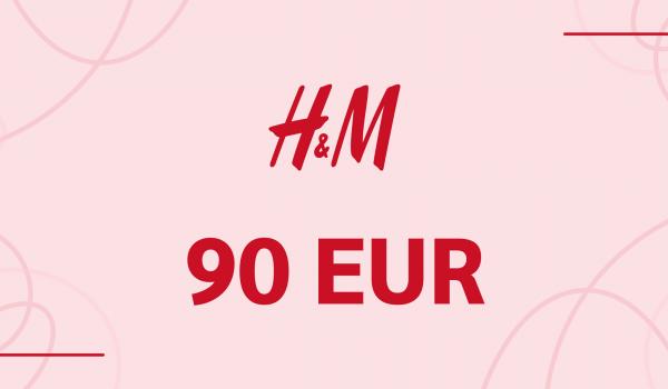 H and M Gift Card 90 EUR