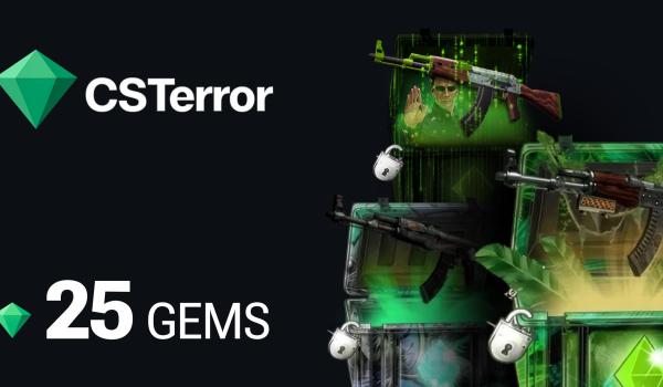 CSTERROR Gift Card 25 GEMS