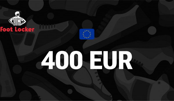 Foot Locker Gift Card 400 EUR