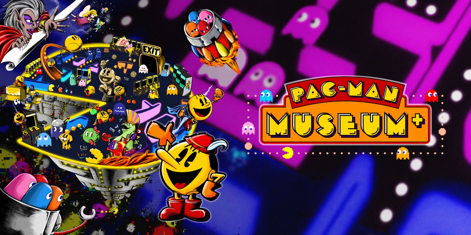 Pac Man Museum Plus