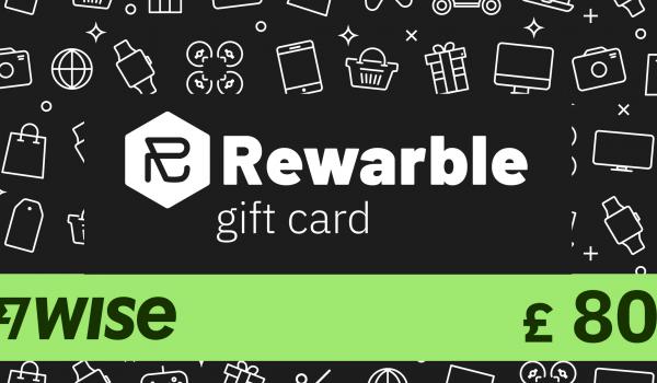REWARBLE Wise Gift Card 80 GBP