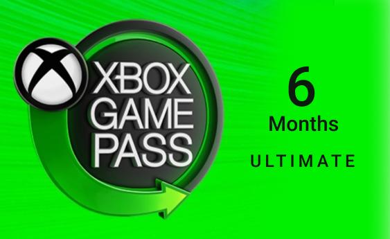Xbox Game Pass Ultimate 6 Months