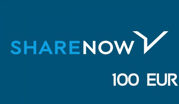 ShareNow Gift Card 100 EUR