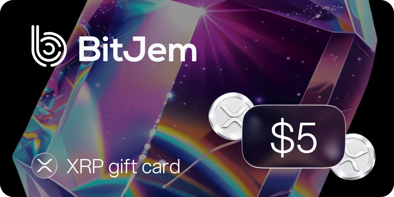 BitJem XRP Gift Card 5 USD