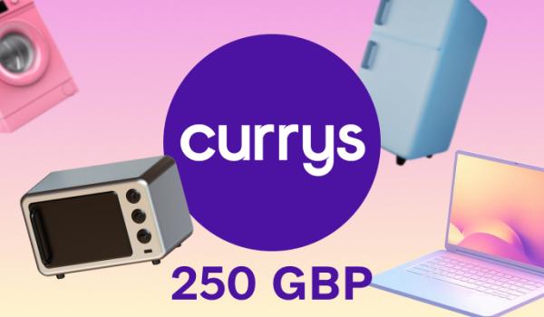 Currys Gift Card 250 GBP