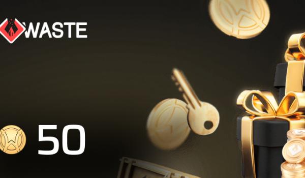 Skinwaste Gift Card 50 Coins