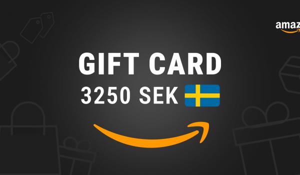 Amazon Gift Card 3250 SEK