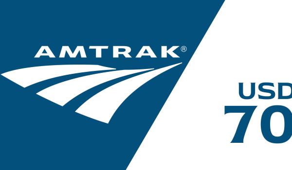 Amtrak Gift Card 70 USD