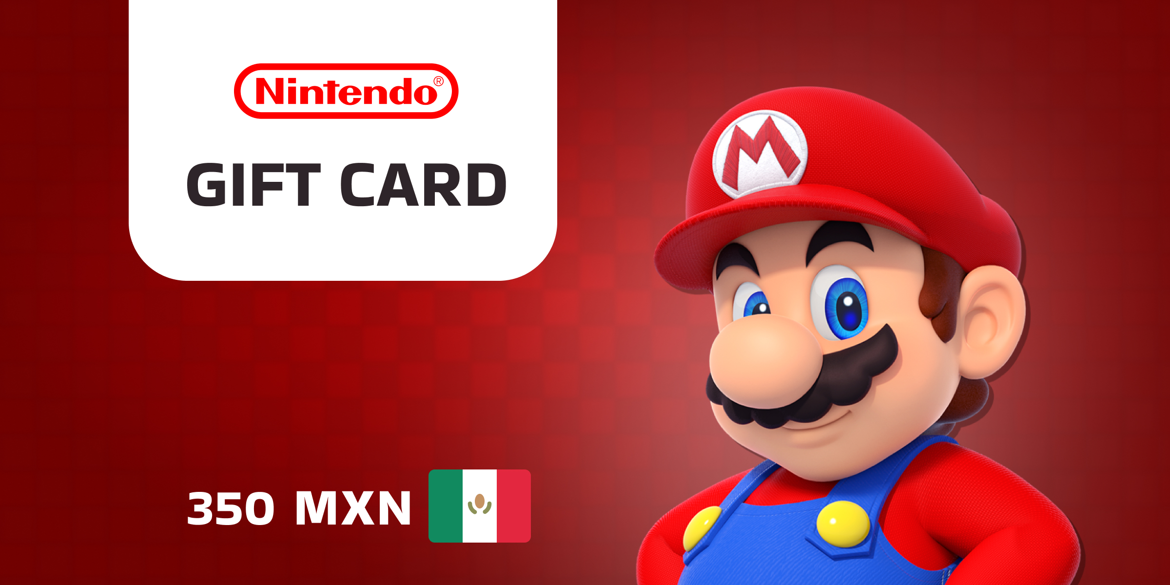 Nintendo eShop Card 350 MXN
