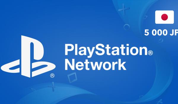 PlayStation Network Gift Card 5000 JPY
