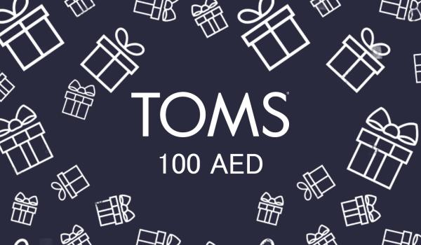 TOMS Gift Card 100 AED