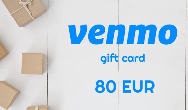 Venmo Gift Card 80 EUR