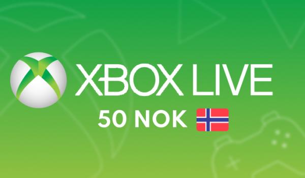 XBOX Live Gift Card 50 NOK