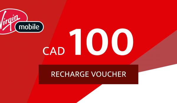 Virgin Mobile Gift Card 100 CAD