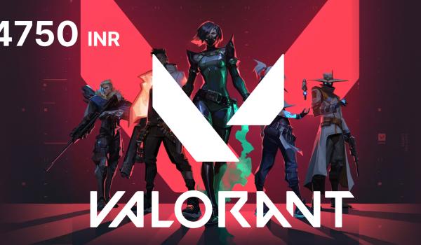 VALORANT Gift Card 4750 INR