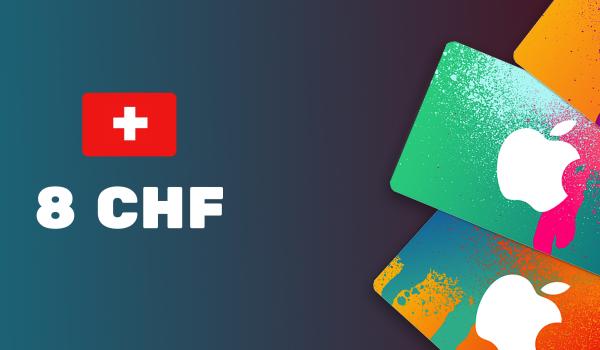 Apple iTunes Gift Card 8 CHF