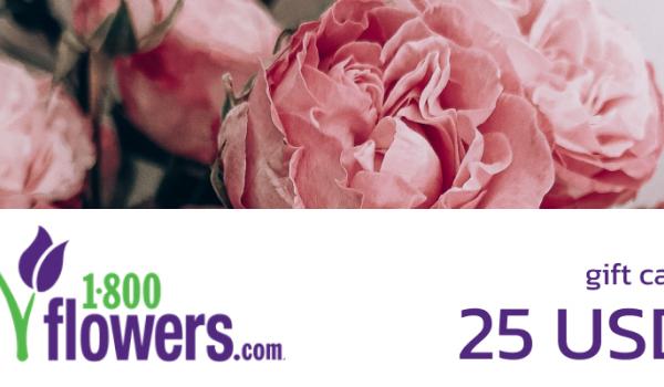 1 800 FLOWERS Gift Card 25 USD
