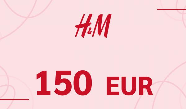 H and M Gift Card 150 EUR