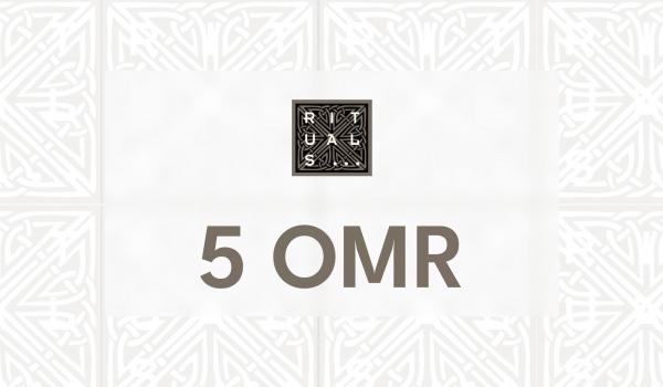 Rituals Gift Card 5 OMR
