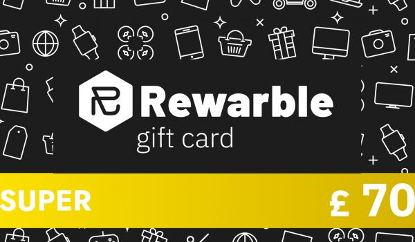 Rewarble Super Gift Card 70 GBP