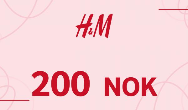 H and M Gift Card 200 NOK
